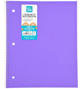 Pen+Gear 1 Subject Notebook 100 Sheets