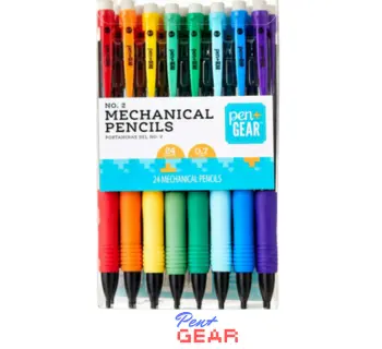 Pen+Gear 2 Disposable Mechanical Pencils, 0.7 mm & 24 Count