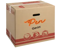 Pen+Gear Medium Moving Boxes, 19L x 14W x 17H, Kraft